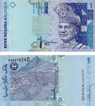 Банкнота Малайзія 1 рінггіт 1998 UNC (P39)