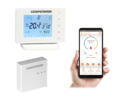 Беспроводной терморегулятор Computherm E400RF Wi-Fi комнатный термостат программатор
