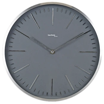 Настінний годинник Technoline WT7215 Grey, безшумний механізм