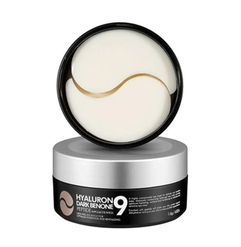 Патчи против темных кругов с жемчужной и бриллиантовой пудрой&nbsp;MEDI-PEEL&nbsp;Hyaluron Dark Benone Peptide 9 Ampoule Eye Patch 60 шт