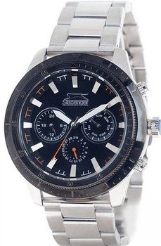 Чоловічий годинник Slazenger SL.09.6092.2.03 Чорний (SL.09.6092.2.03)