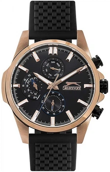 Чоловічий годинник Slazenger SL.09.6209.2.04 Чорний (SL.09.6209.2.04)