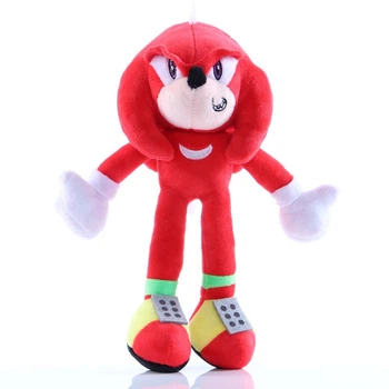 Мягкая игрушка Sonic Соник Икс Ехидна Наклз 25 см красный