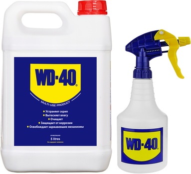 Універсальний аерозоль (мастило) WD-40 Каністра з розпилювачем 5 л (5032227485068)
