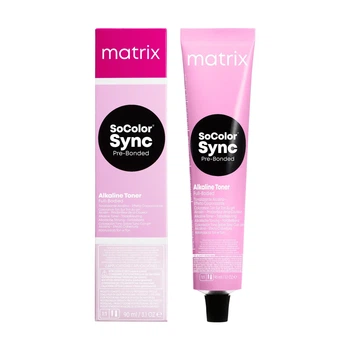 Крем-краска без аммиака Matrix Color Sync Pre-Bonded 5VV светлый шатен глубокий фиолетовый/перламутровый интенсивный 90 мл