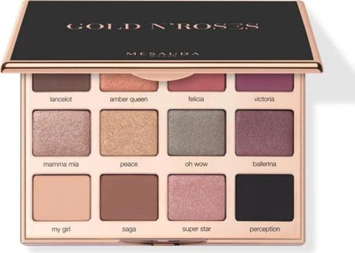 Палітра тіней для очей MESAUDA Gold n'Roses