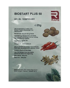 Стартові культури Raps Bio Start Plus 25 грам на 50 кг арт 803