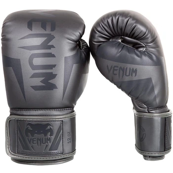 Боксерские перчатки Venum Elite Boxing Gloves Grey 16 ун Серый