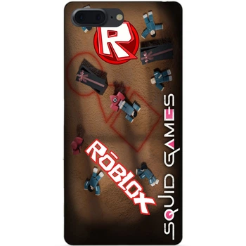 Силиконовый бампер чехол Candy для Iphone 7 Plus Roblox Игра в кальмара