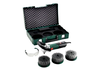 Угловая полировальная машина Metabo PE 15-25 SET с набором принадлежностей, 1500 Вт, (Кейс) 615250500 (5646)