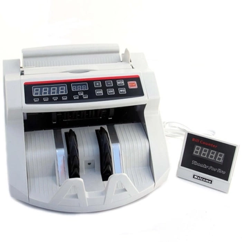 Машинка для счета денег, счетная машинка с УФ детектором и выносным экраном UKC 2089/7089