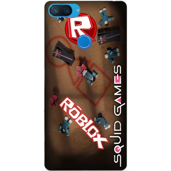 Силиконовый бампер чехол Candy для Xiaomi Mi 8 lite Roblox игра в кальмара