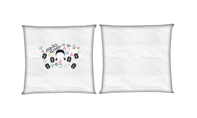 Подушка Игра В Кальмара 3 квадратная двухсторонняя стандарт 35 х 35 см - MyTee