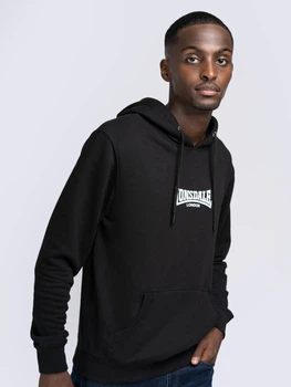 Худі чоловіче Lonsdale Beetham 117026-1000 M Чорне (4251522369960)