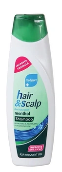 Шампунь проти лупи з ментолом Xpel Medipure Menthol 400 мл