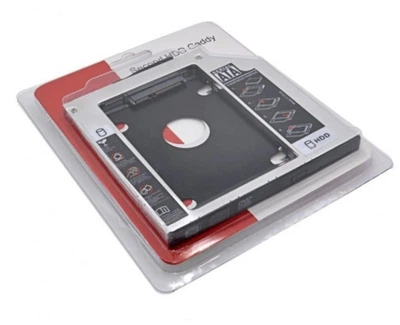 Карман переходник Optibay для HDD/SSD вместо DVD привода 12,7 mm (27002)