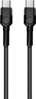 Кабель ColorWay Type-C - Type-C (PD Fast Charging 60W) 3.0А 1 м Black (CW-CBPDCC047-BK)