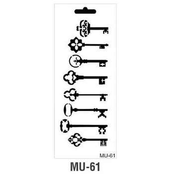 Трафарет Cadence MU-61 15х25см