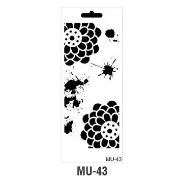 Трафарет Cadence MU-43 15х25см