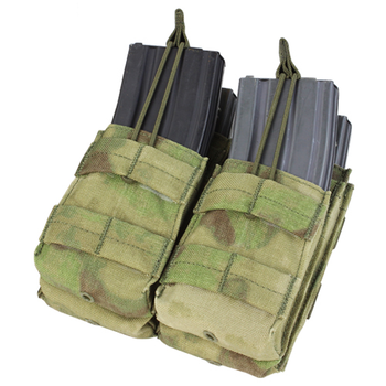 Подсумок двойний для AR магазинов карабина молле Condor Double Stacker M4 Mag Pouch MA43 Dig.Conc.Syst. A-TACS FG