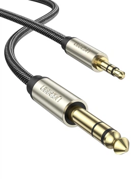Кабель аудио Ugreen 3.5mm TRS to 6.35mm TS 3M Black (AV127)