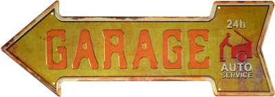 Металлическая табличка "Гараж" (ms-001583)