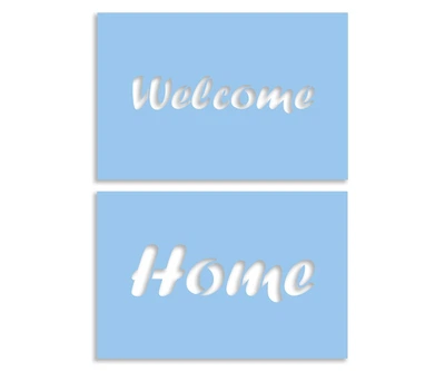 Трафарет Welcome Home БРТ Багаторазовий трафарет 30*20 см