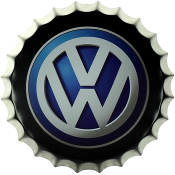 Металлическая табличка "Volkswagen Logo" (ms-001688)