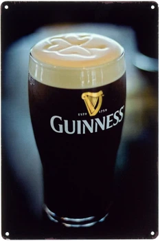 Металлическая табличка "Guinness" (ms-00739)