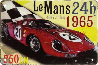 Металева табличка "Le Mans 1965" (ms-001943)