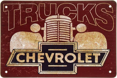 Металева табличка "Chevrolet (Trucks)" (ms-001929)