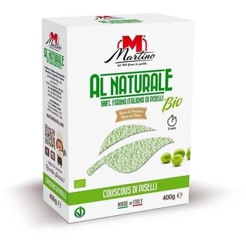 КРУПА KУСКУС AL NATURALE MARTINO З ГОРОХУ 400г