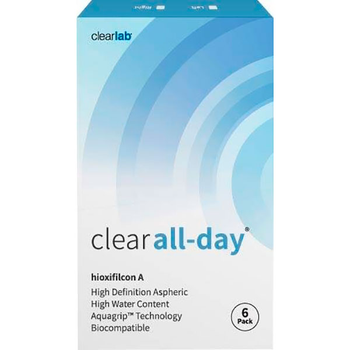 Контактные линзы Clearlab Clear All-day 6 шт