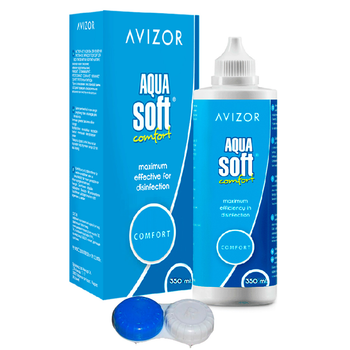 Раствор для контактных линз Avizor Aqua Soft Comfort 350 ml