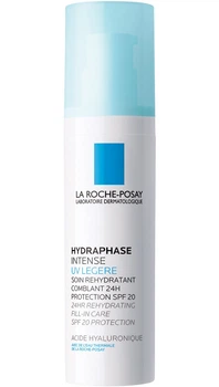 Крем La Roche-Posay Hydraphase UV Лайт зволожувальний для нормальної та комбінованої шкіри обличчя 50 мл (2615)