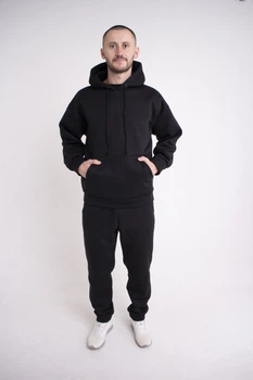 Спортивный костюм Olis-style Арген 9773 48 Черный (ROZ6400132832)