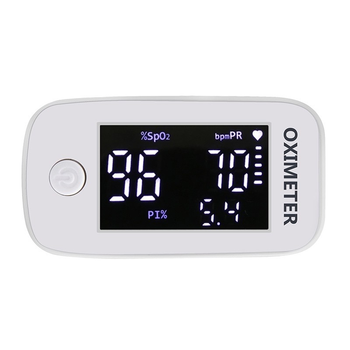 Пульсоксиметр Yimi Life Pulse Oximeter Yimi YM103 на палець для вимірювання сатурації крові, частоти пульсу и плетизмографичного аналізу сосудів