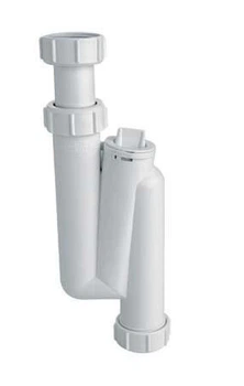 Сифон для умивальника McALPINE 1 1/4″ x 32 мм вертикальний трубний з ревізією HC3