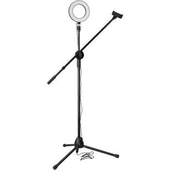 Штатив для телефону, фотоапарата Gelius Pro LED Stork GP-PT-002, Black