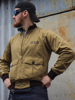 Тактична куртка P1G Usn-37J1 Pilot Jacket UA281-299608-BB XXL 1999 Bush Brown (2000980494064)