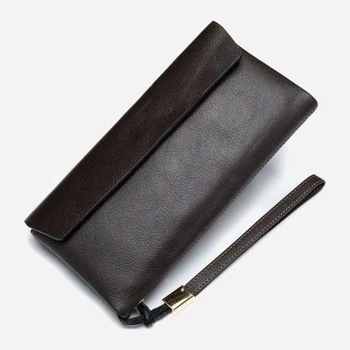 Кошелек кожаный для карточек Vintage 14903 Коричневый