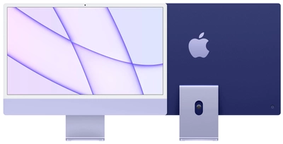 Моноблок Apple iMac 24" М1 4.5К 8‑ядер GPU 256GB Purple (Z130001EH)