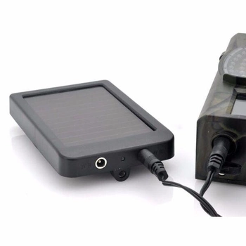 Солнечная зарядка с аккумулятором для фотоловушек и охотничьих камер Suntek HC-300, HC-500 и других, напряжение 9 Вольт (eg-100638)