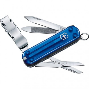Нож Victorinox NailClip 580 Transparent Blue (0.6463.T2L19)
