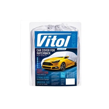 Тент автомобільний HC11106 2XL Hatchback сірий Polyester 432х165х125 (2731)