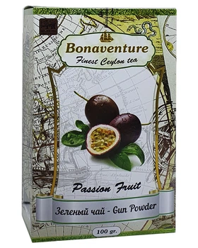 Чай Bonaventure Passion Fruit зелений з маракуйєю 100 г (1756)