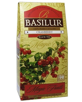 Чай Basilur чорний Магічні Фрукти Журавлина 100 г (55395)