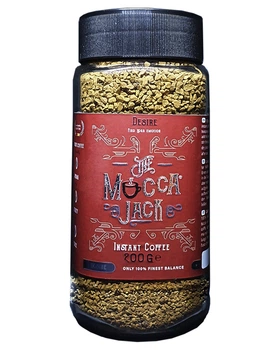 Кава Mocca Jack Desire розчинна 200 г в скляній банці (55588)