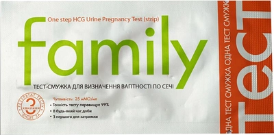 Тест для визначення вагітності Синтез Family №1 (4820194170060)