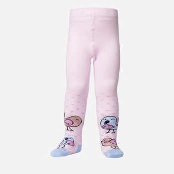 Дитячі колготки 2-3 роки бавовняні для дівчаток Conte Kids Tip-Top 14С-79СП-480 92-98 см 14 р Світло-рожеві (4810226381564)